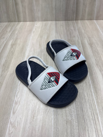 9c Champion Navy/White Slides