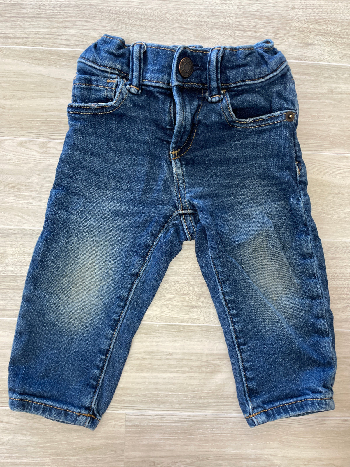 12-18m Gap Medium Wash Slim Denim