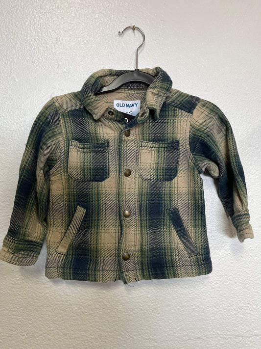 2T Plaid Shacket