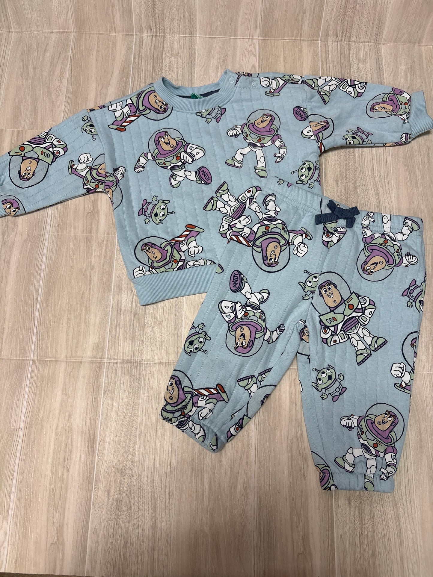 6m Light Blue Buzz 2 Piece Cozy Set