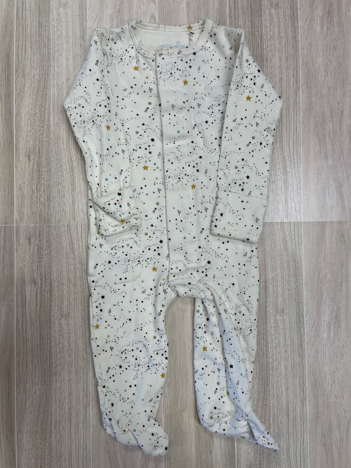 3-6m Magnetic Me Cream Star Pajama