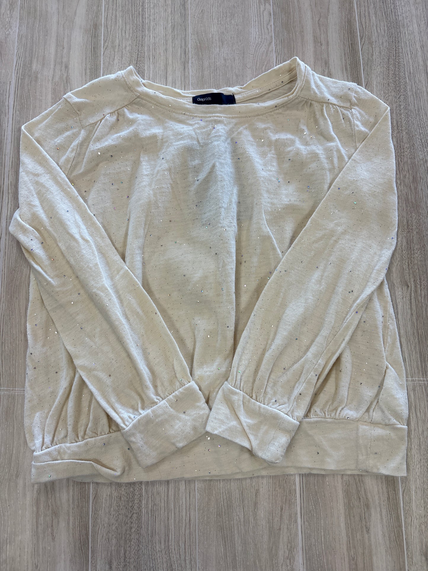 6/7 Cream Gap Sparkle Long Sleeve