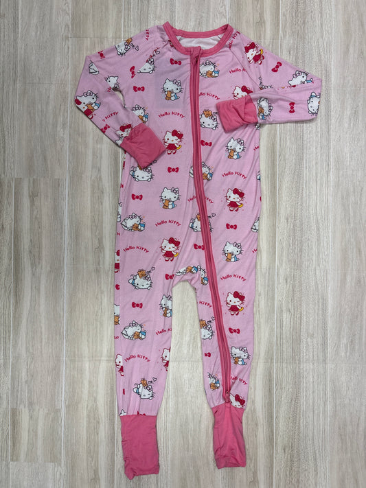 2T Light Pink Hello Kitty Pajama Romper