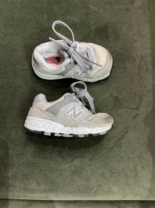 5c Grey New Balance Sneakers