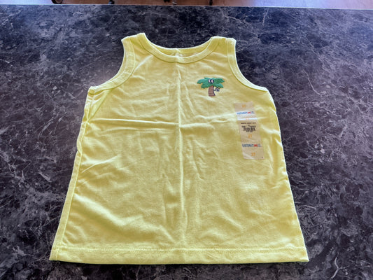 NWT 2T Lime Green Palm Tank