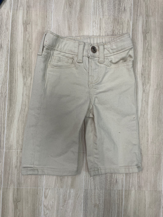 3-6m Cream Denim Pant