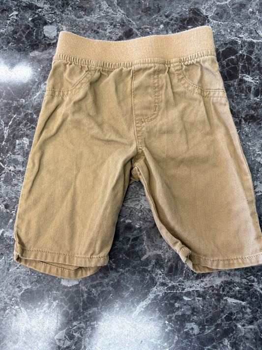 Newborn Khaki Pull On Pants