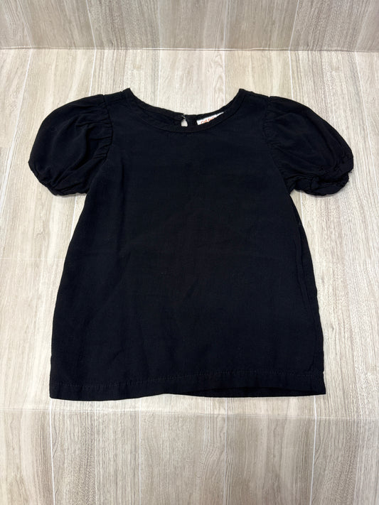 3T Black Puff Sleeve Shirt