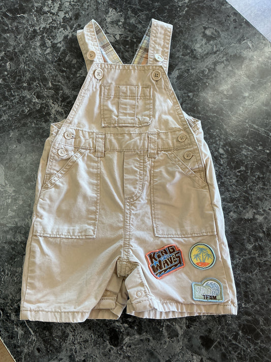 3-6m VINTAGE Old Navy King of the Waves Overalls
