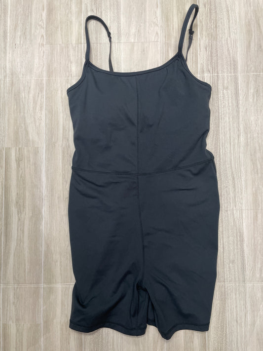 Womens Medium Charcoal Grey Athletic Tank Romper