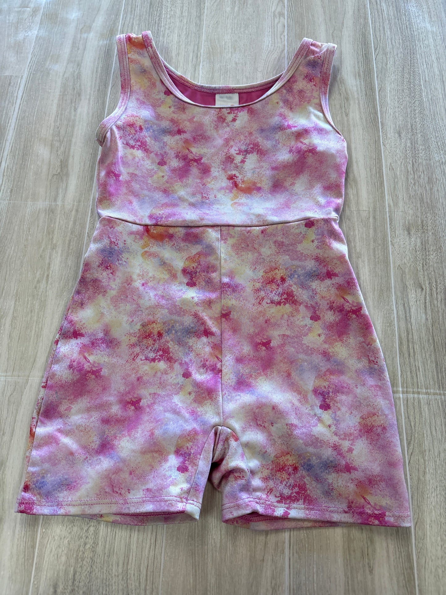 4/5 Splatter Dye Leotard