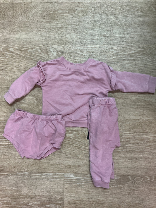 6-9m Blush 3 Piece Set