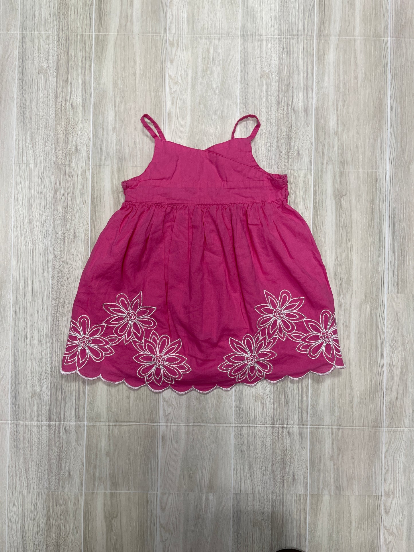 0-3m Pink Flower Tank Dress