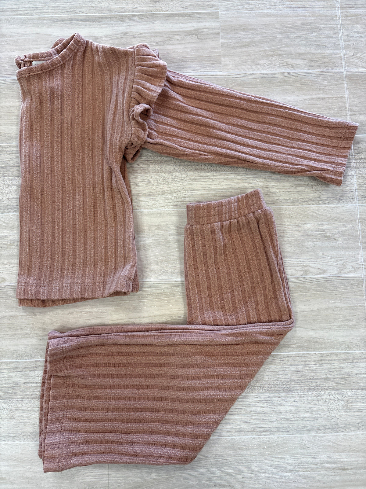 24m Clay Soft Ribbed 2 Piece Set