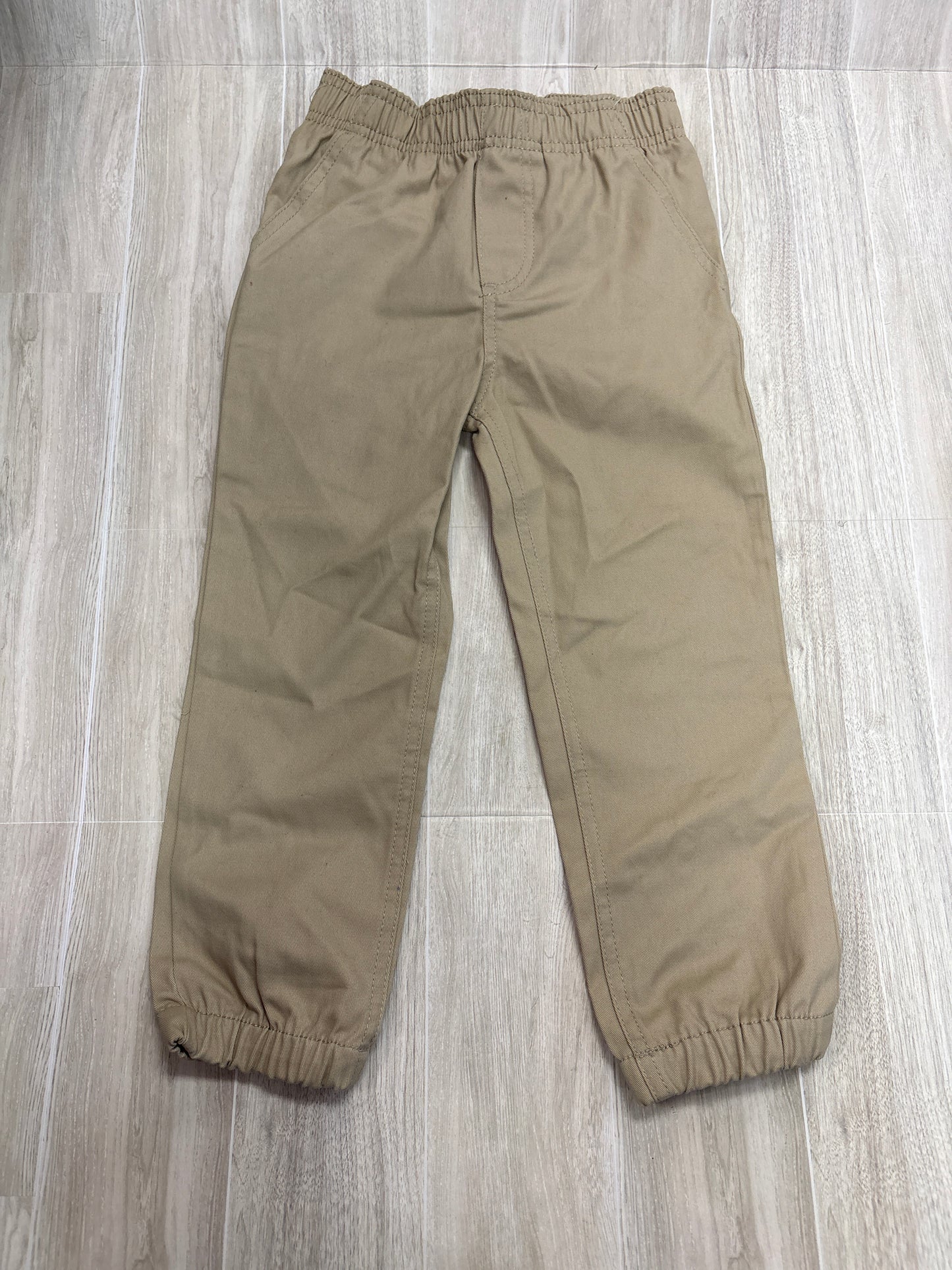 4T Tan Denim Pull On Jogger Pant