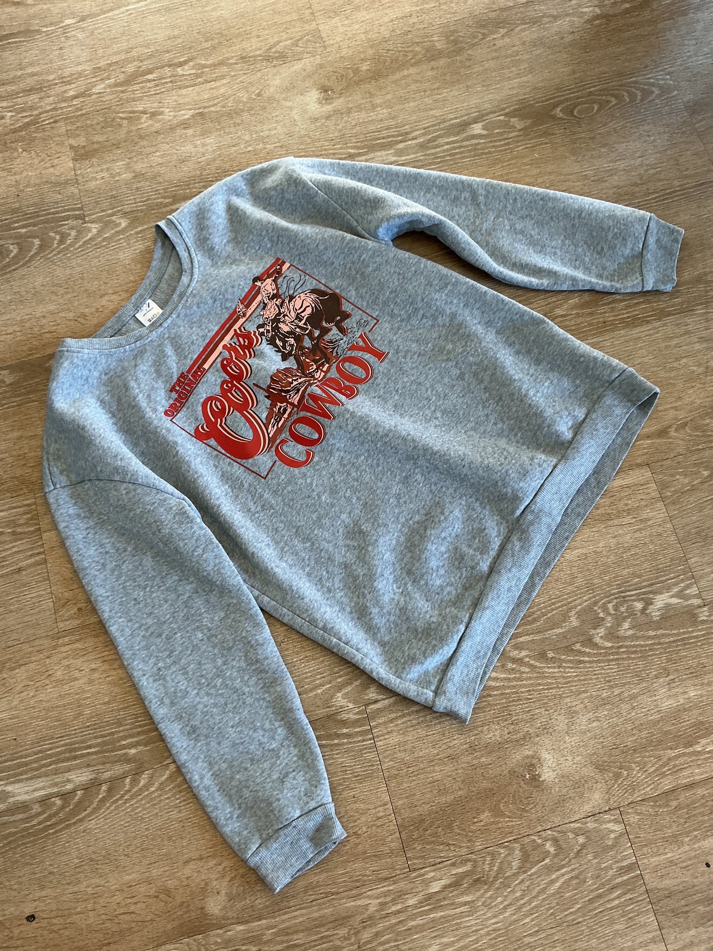 Womens Large Oversized Coors Crewneck
