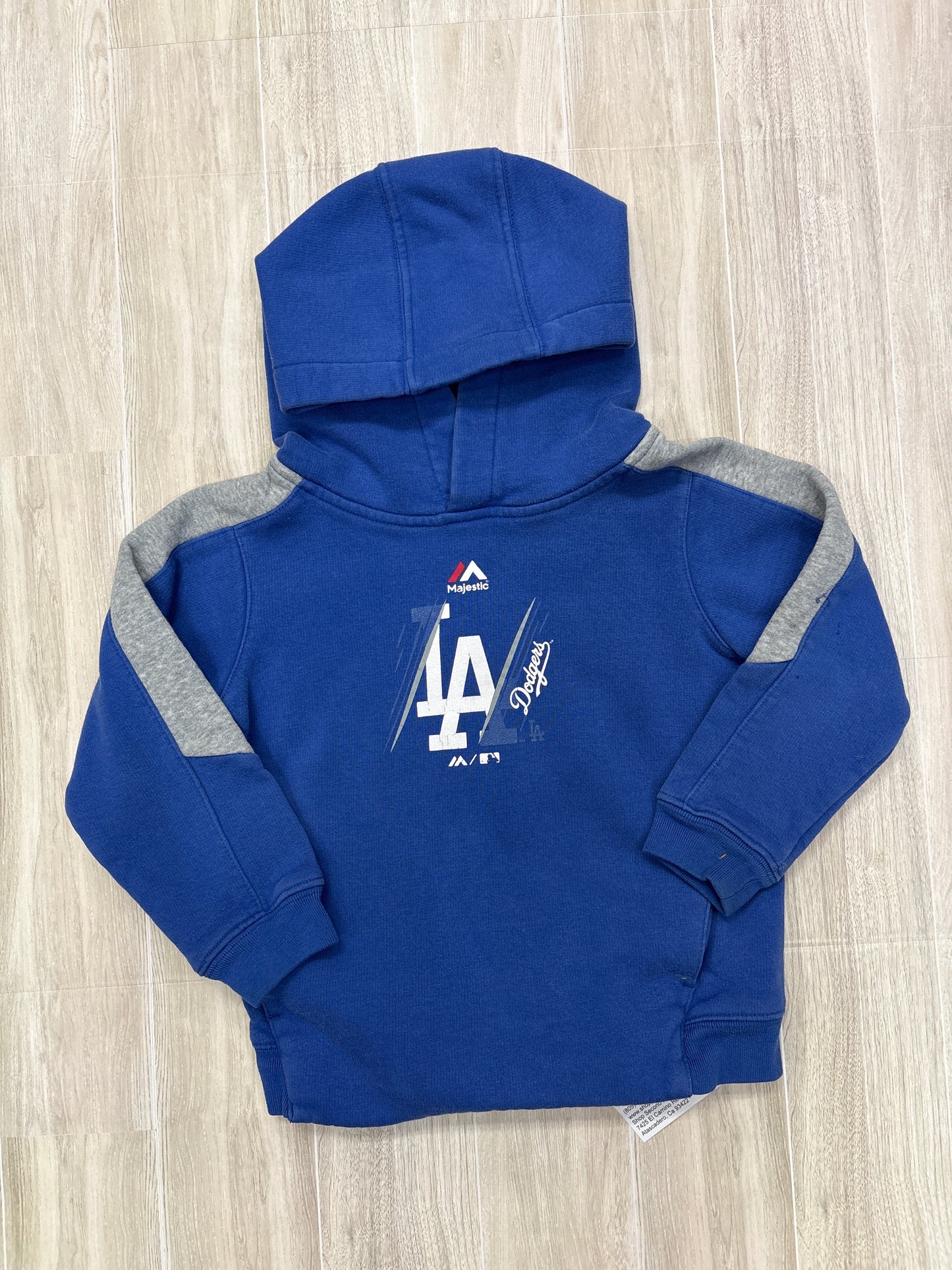4T LA Dodgers Hooded Sweatshirt