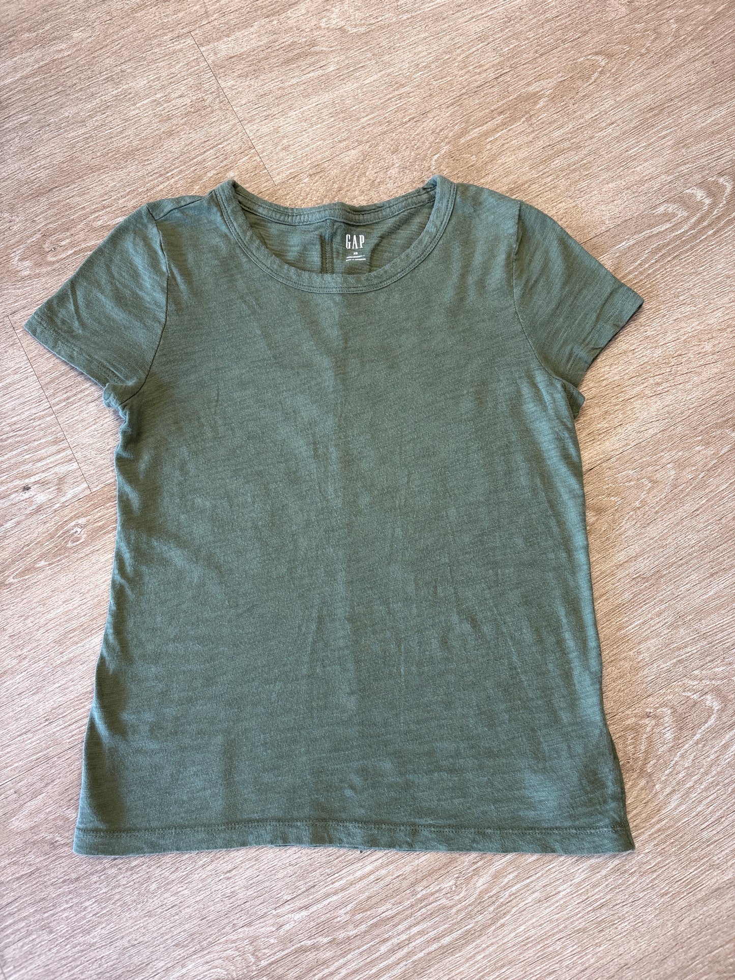 Womens Xsmall Green Basic Shirt
