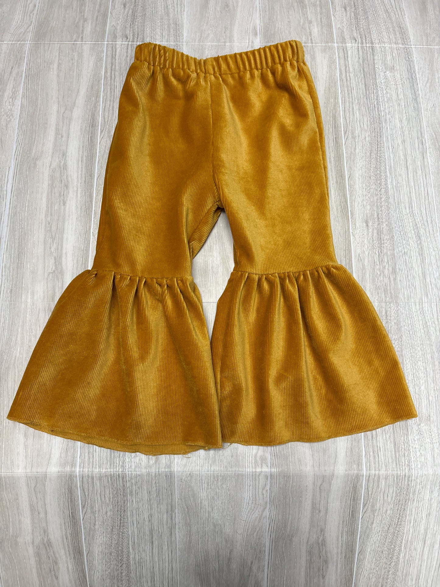 12-18m Gold Velour Bells