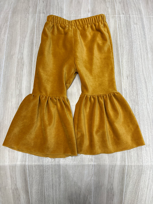 12-18m Gold Velour Bells