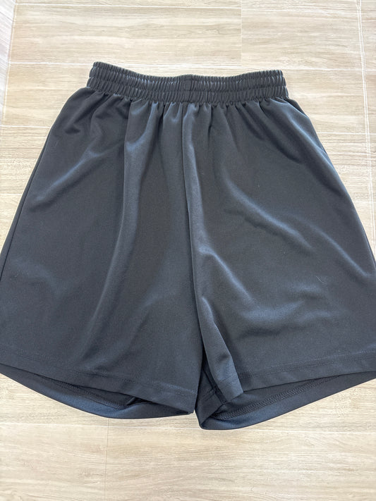 8 Black Athletic Short