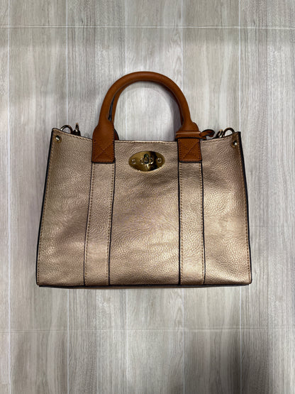 NWOT Rose Gold Purse with Insert Clutch
