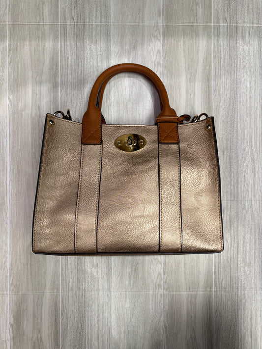 NWOT Rose Gold Purse with Insert Clutch