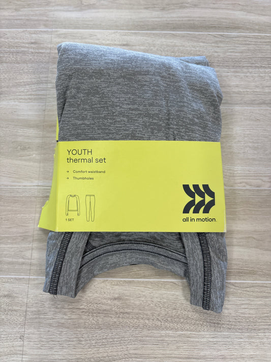 NWT 10/12 Grey Thermal Set