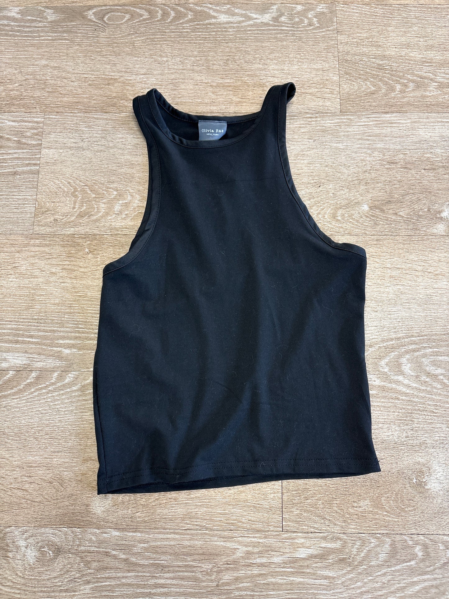 NWT Womens Small Black High Neck Tank