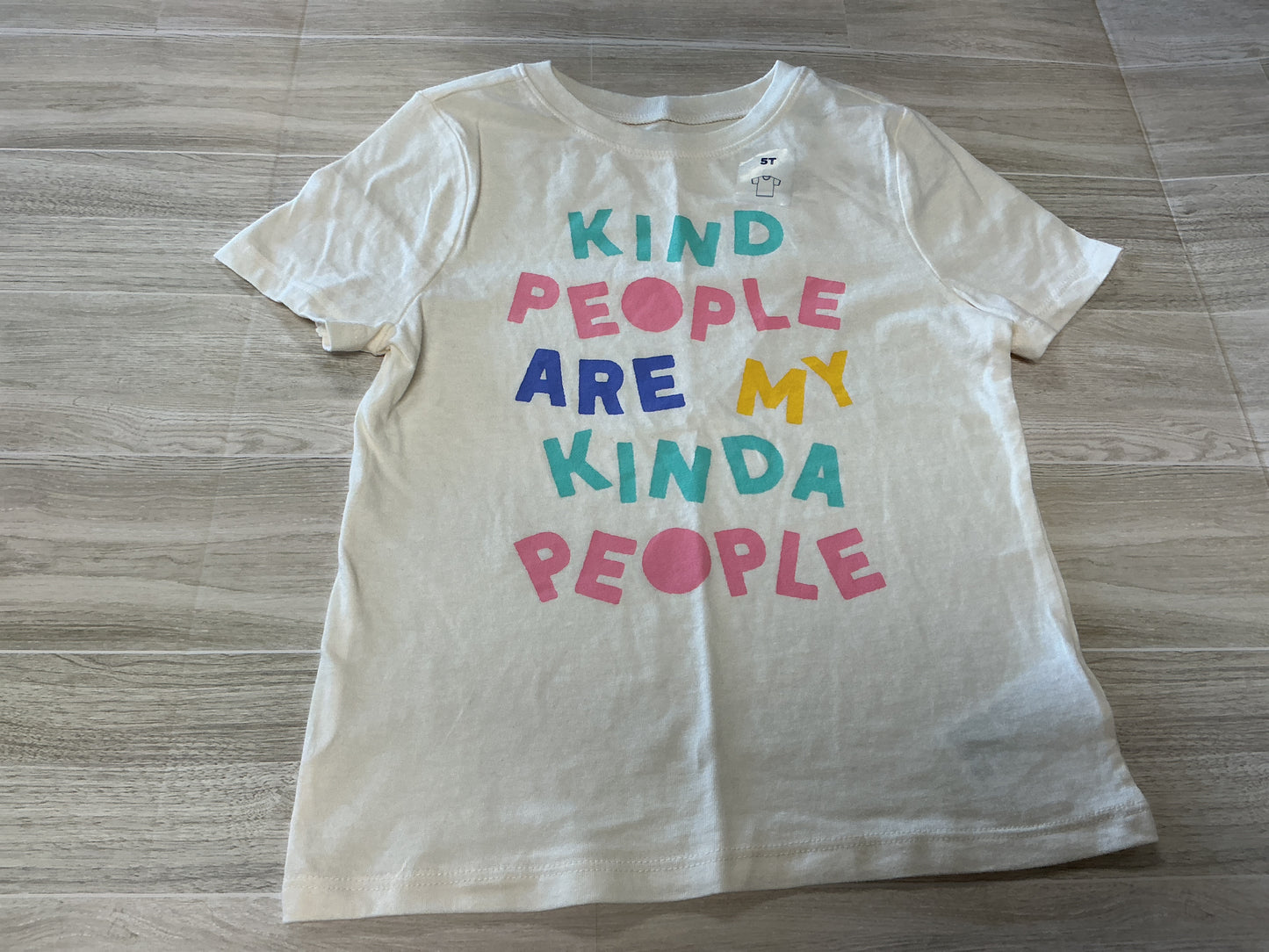 NWT 5T Kind People Graphic Tee
