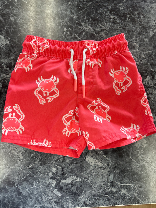 2T Coral Crab Swim Shorts