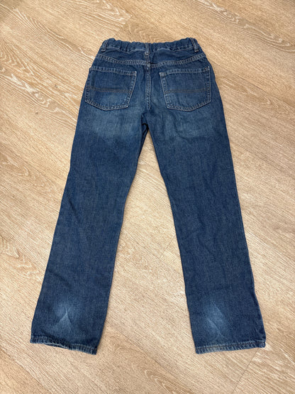 10 Dark Wash Straight Leg Denim - Blemsih