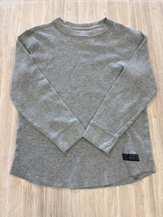 6/7 Light Grey Thermal Long Sleeve