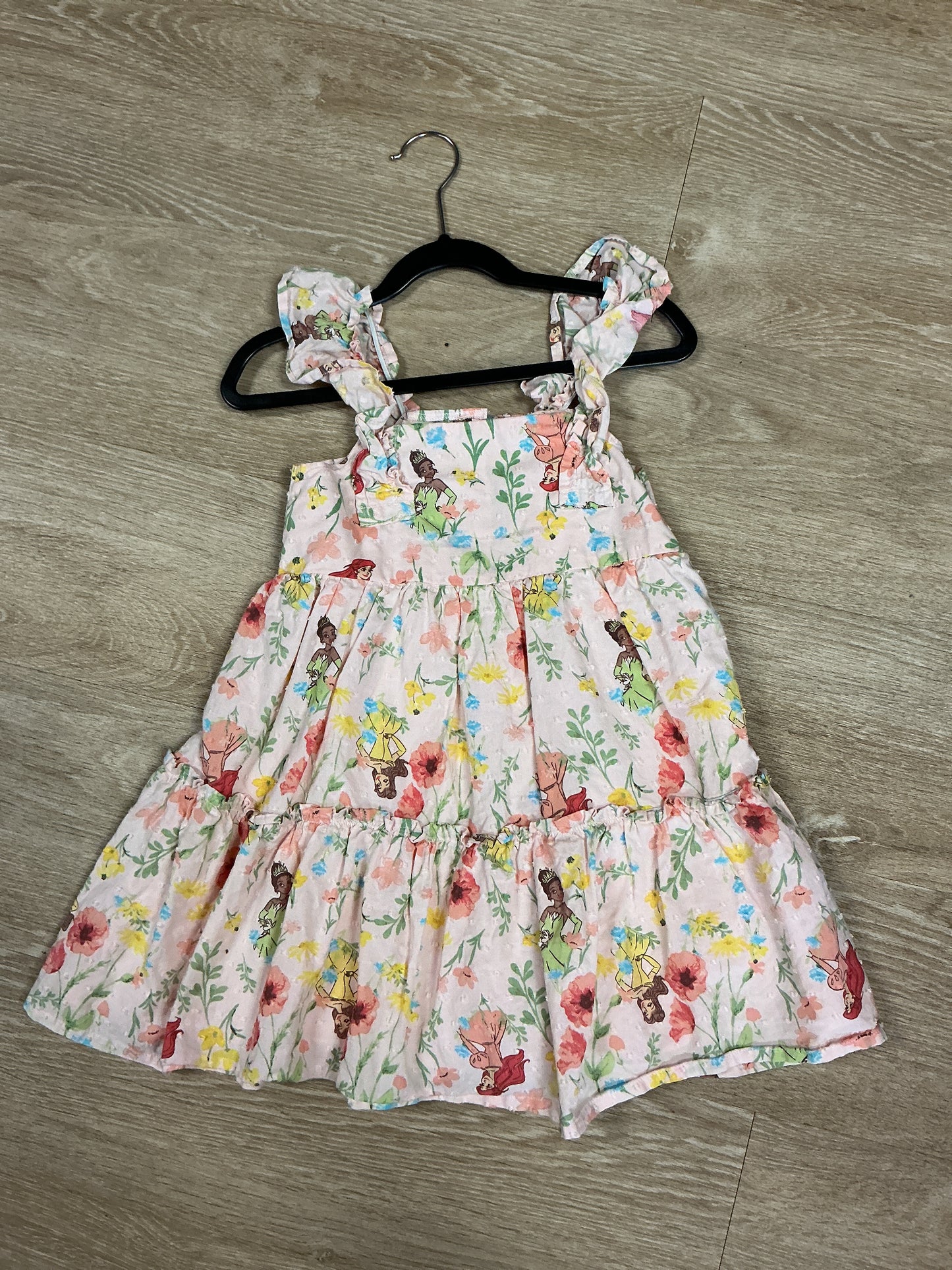 5T Disney Princess Floral Tank Dress