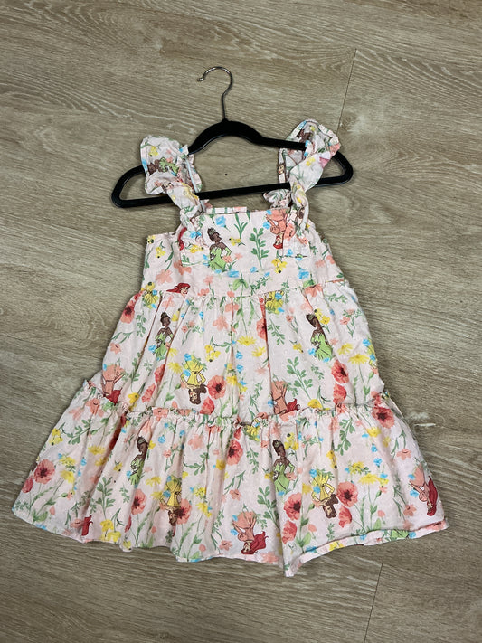 5T Disney Princess Floral Tank Dress