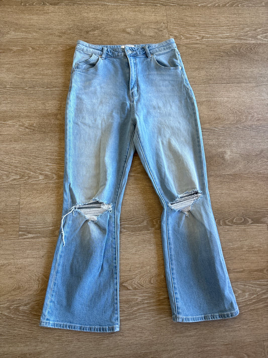 Womens Rolla Size 30 Light Wash Denim