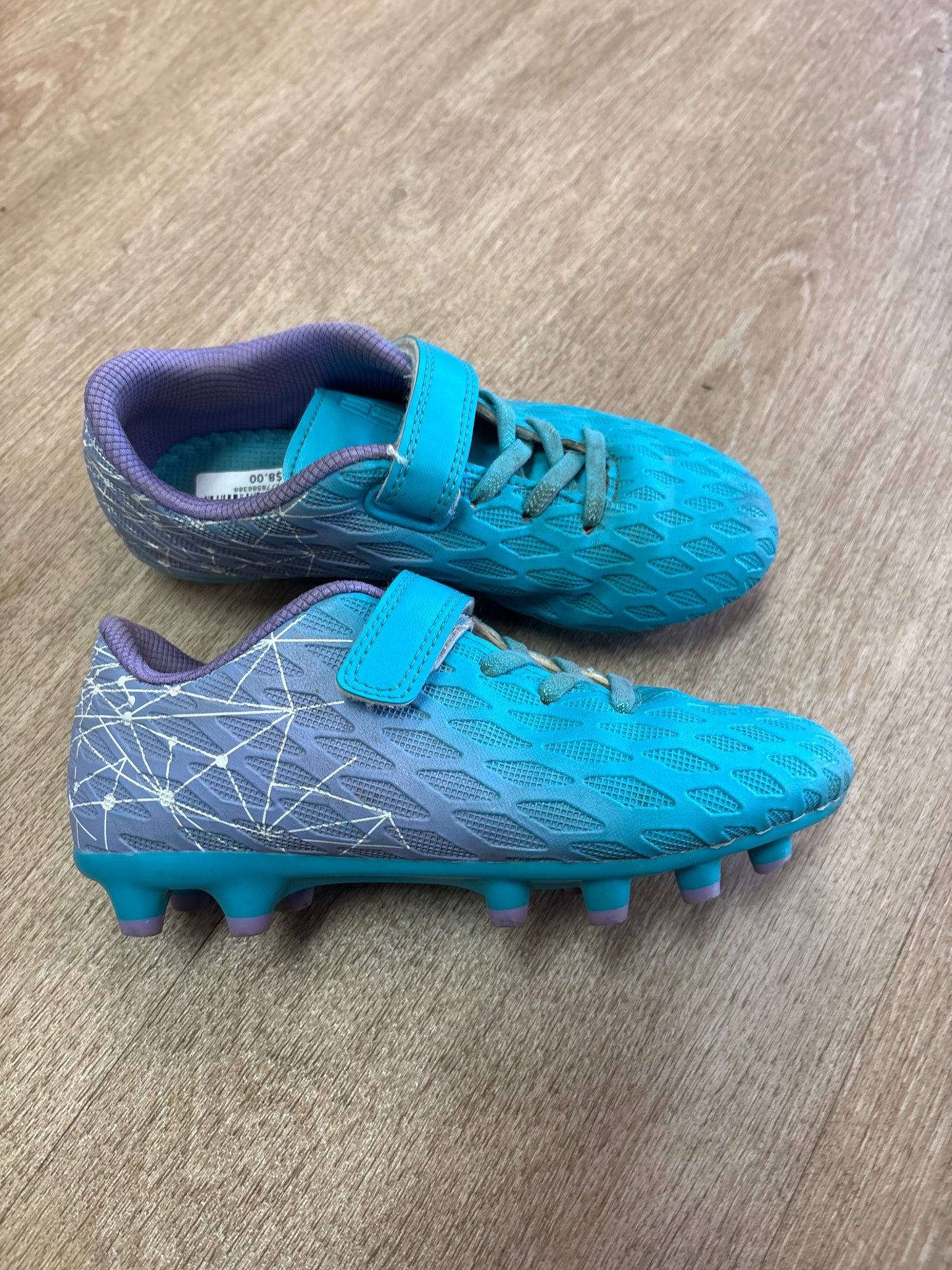 1c Blue/Lavender Cleats