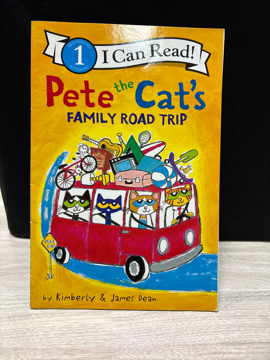 Book - Pete The Cat - Family Road Trip