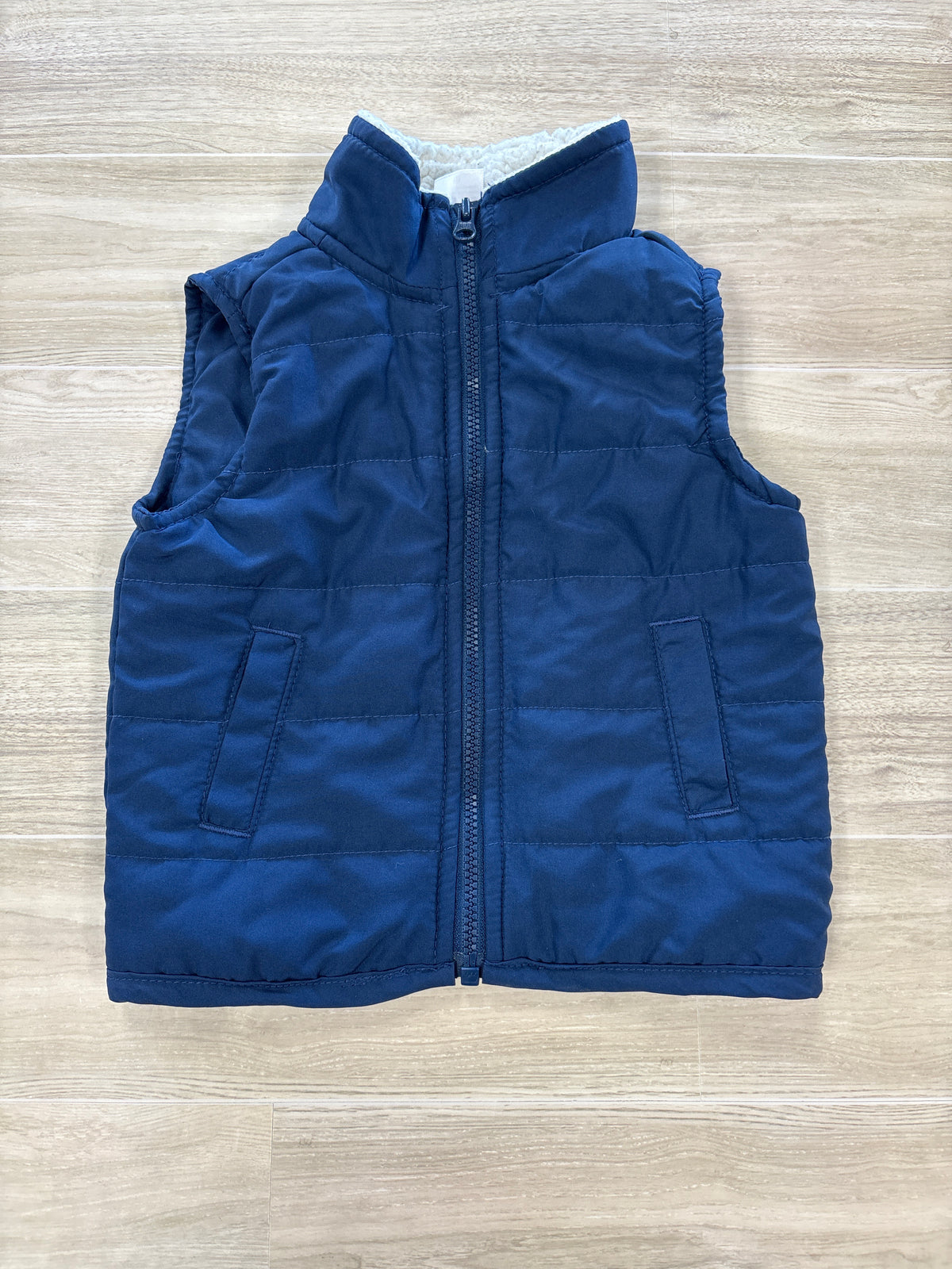 6m Navy Lightweight Puffer Vest