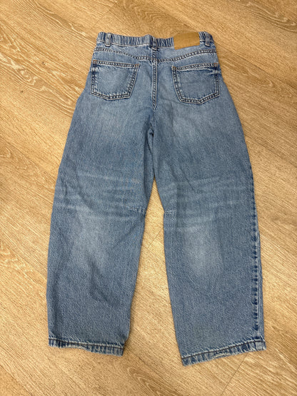 8 Cotton On Light Wash Barrel Leg Denim
