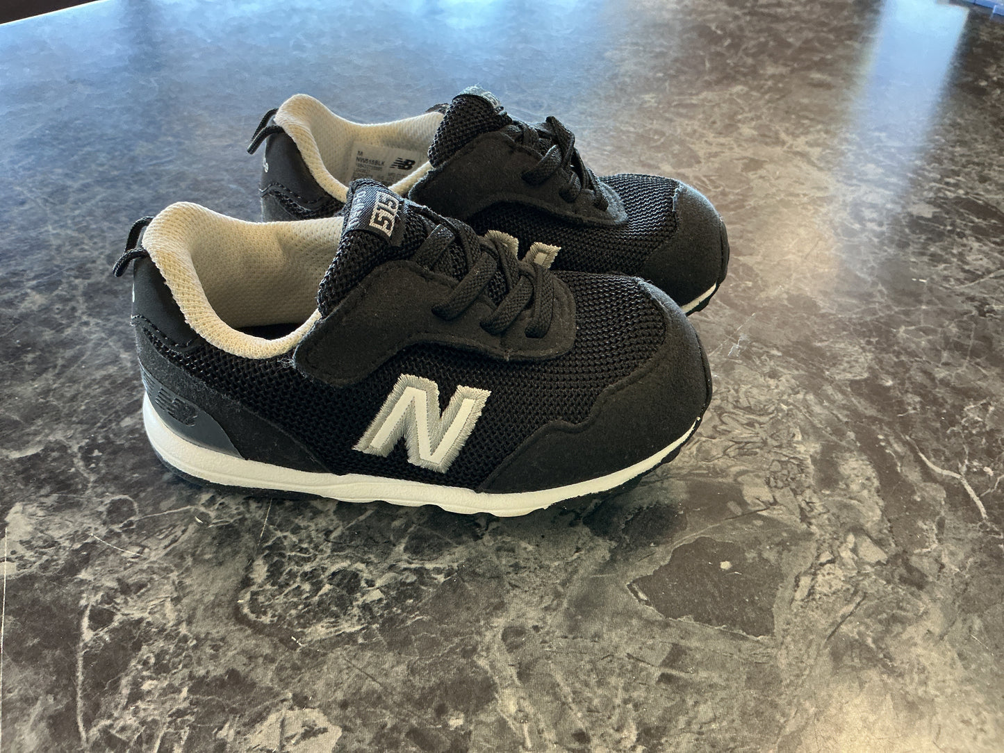 5c Black New Balance Sneakers