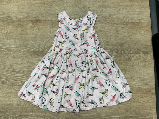 3T Light Pink Birds Dress