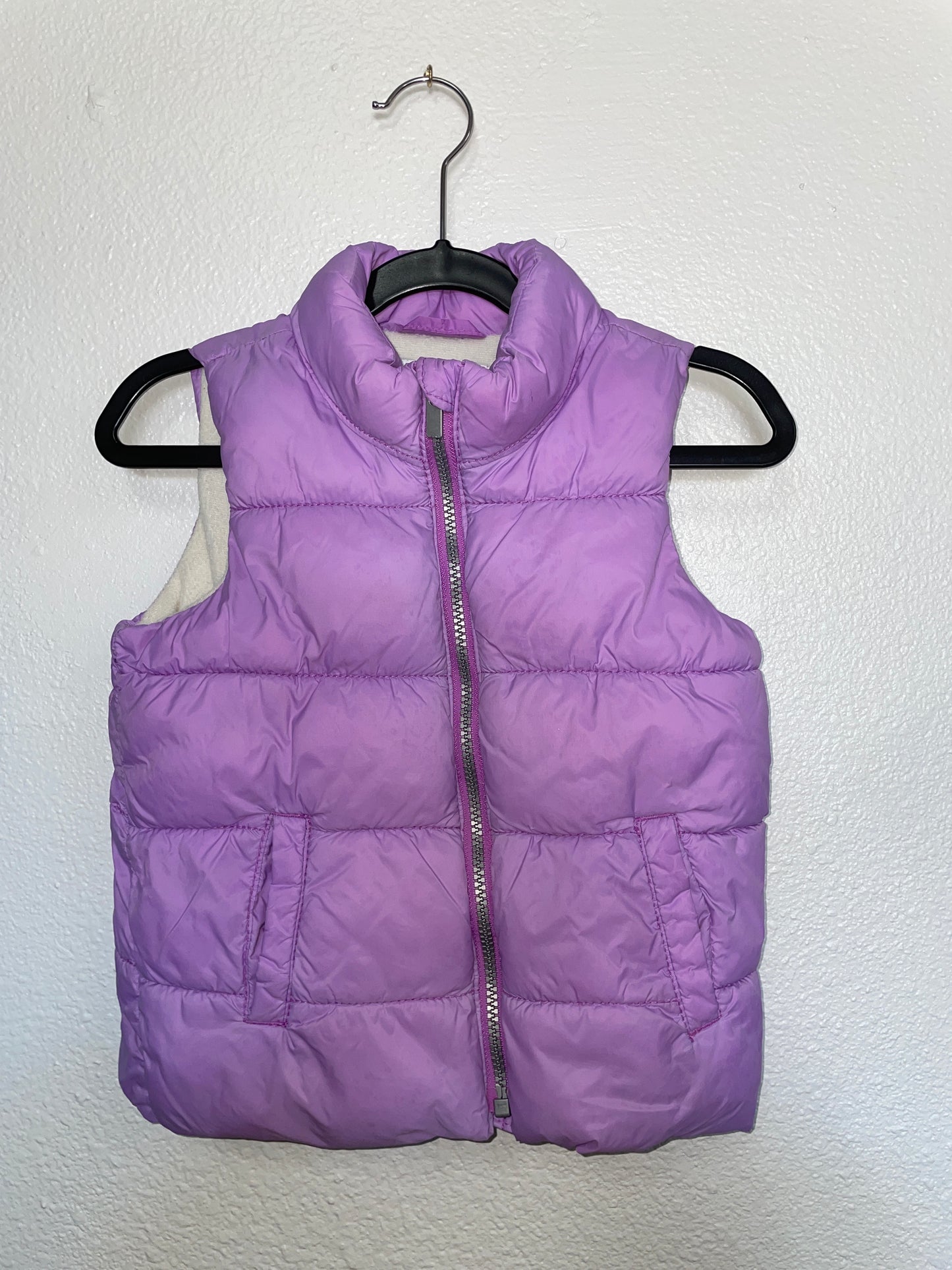 4T Lavender Puffer Vest