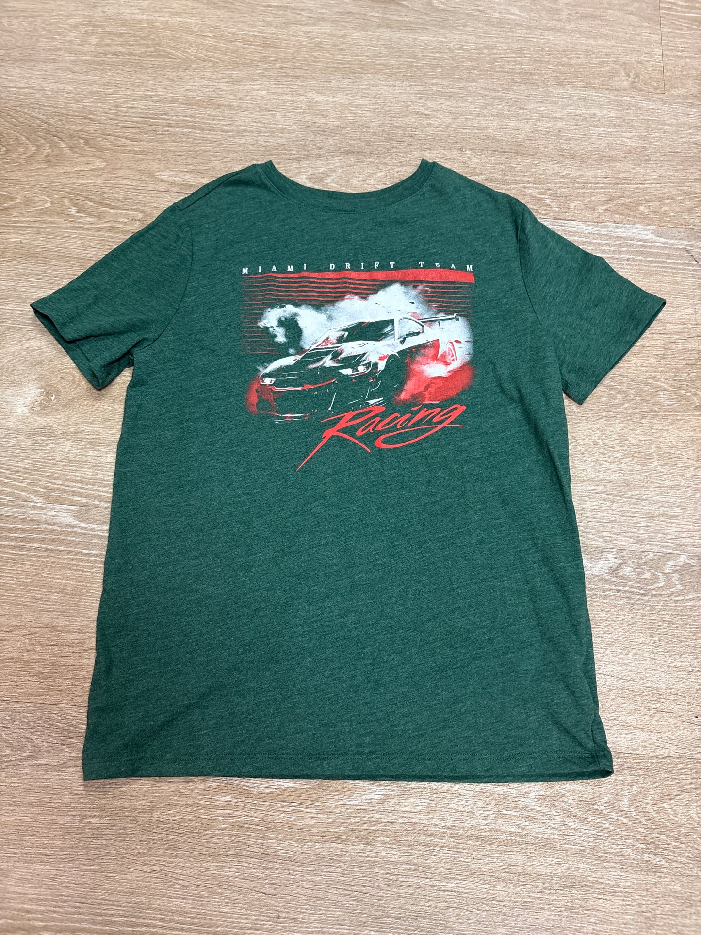 14 Green Miami Drift Team Graphic Tee