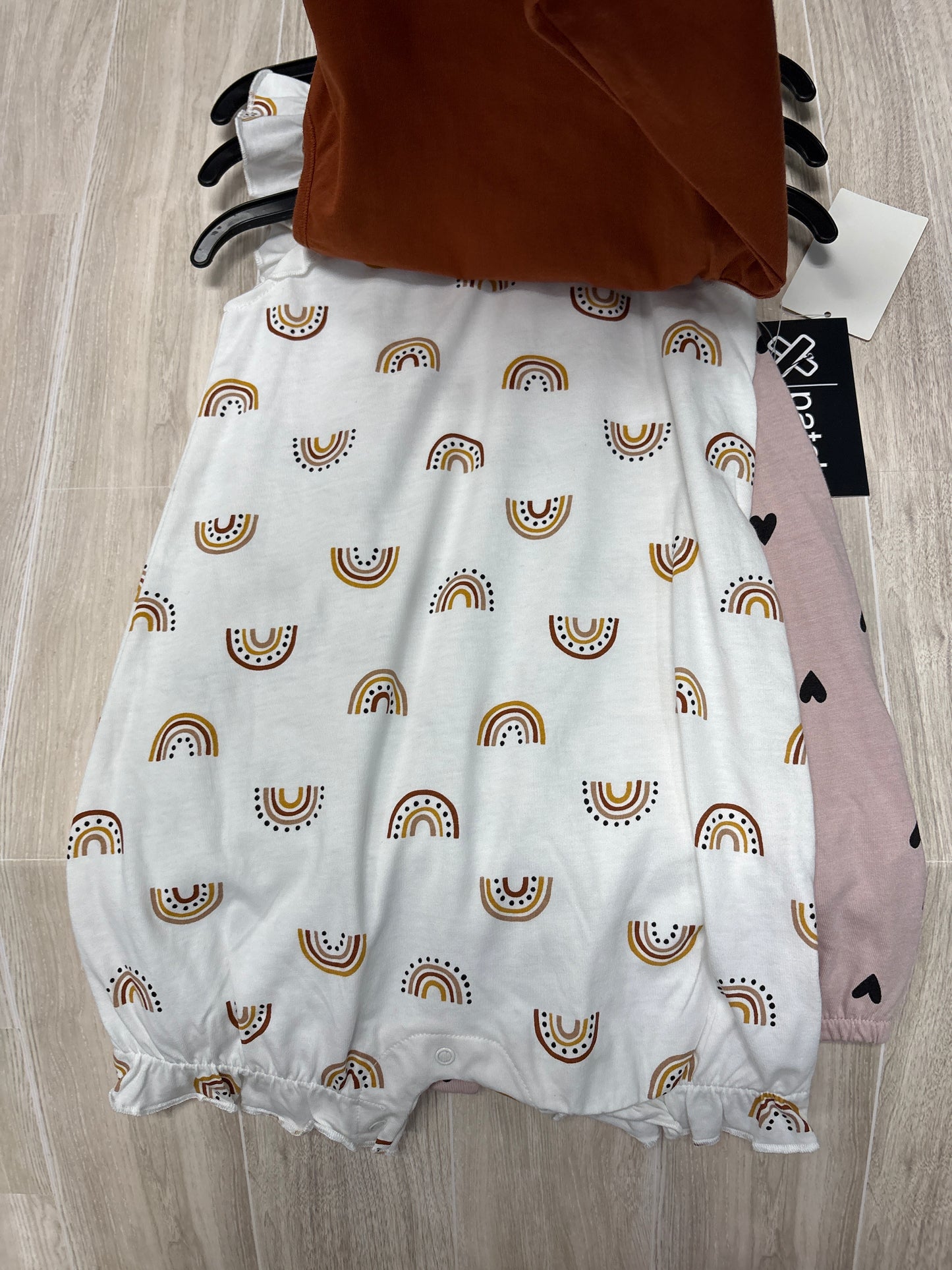 NWT 24m 3 Pack Shortie Tank Rompers