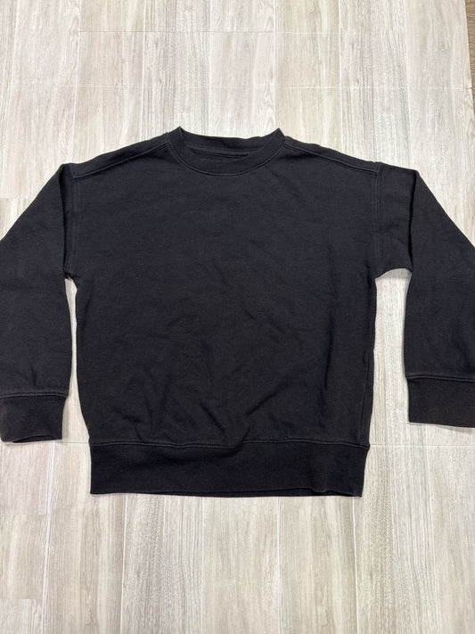 8 Black Long Sleeve Athletic Pullover