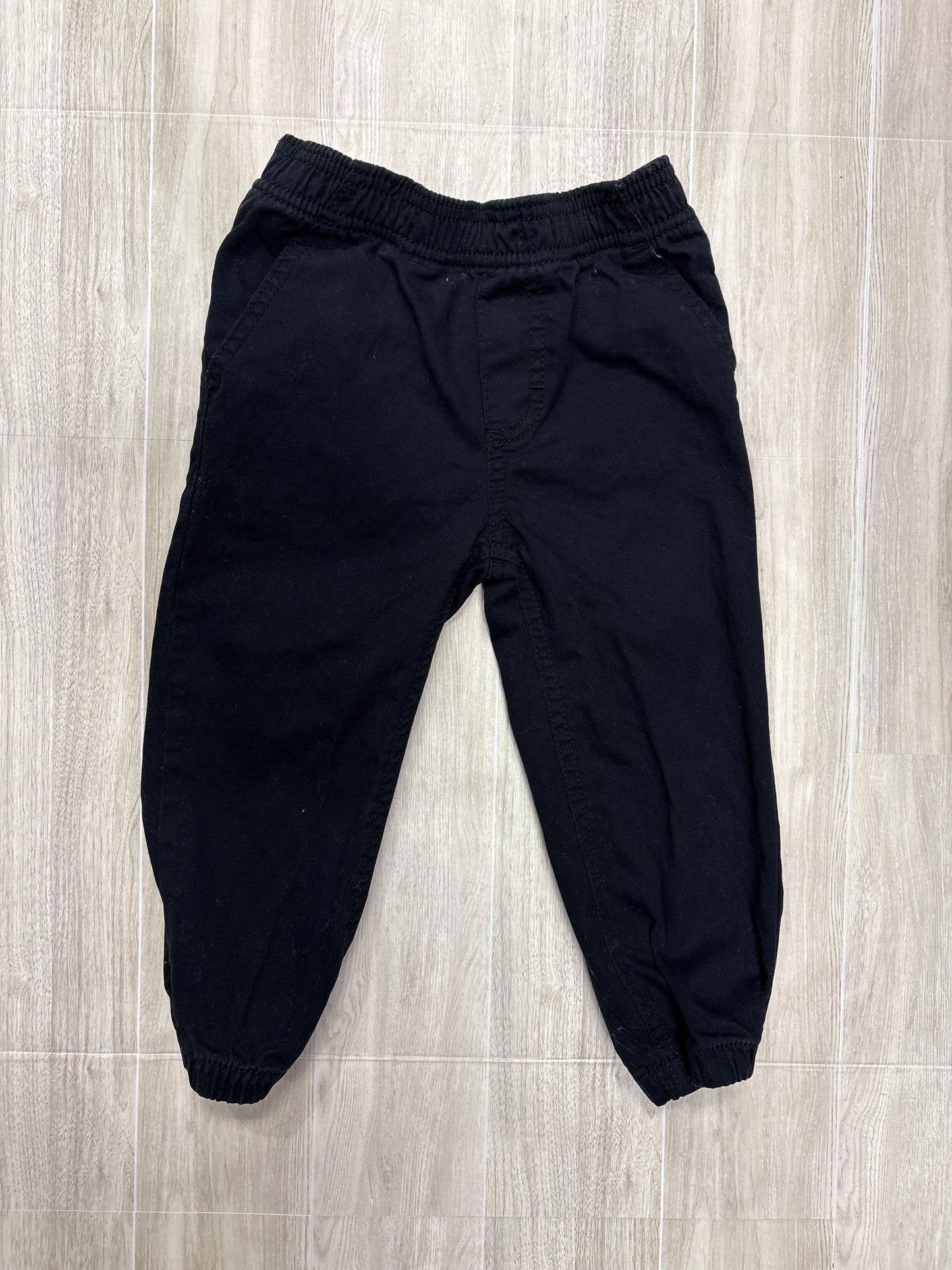 24m Black Jogger Pant