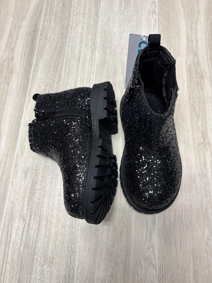 NWT 6m Black Sparkly Booties