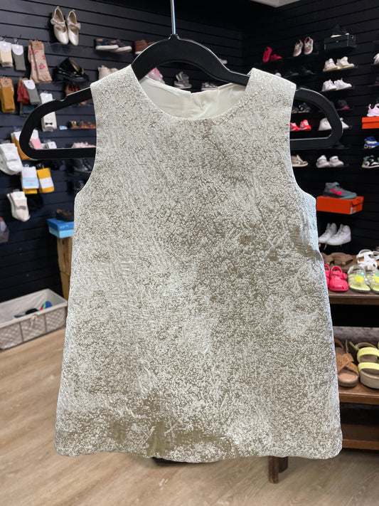2T Gold Flake Tank Dress
