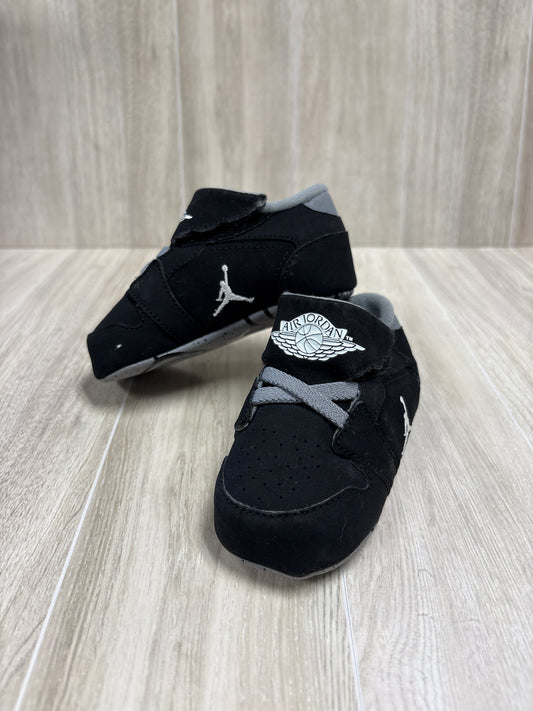 4c Air Jordan Black Crib Shoe